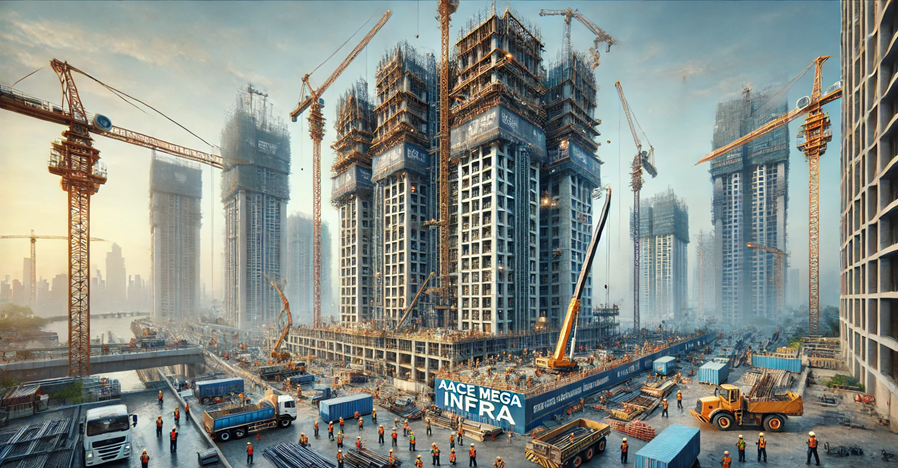 Aace megainfra commercial construction project
